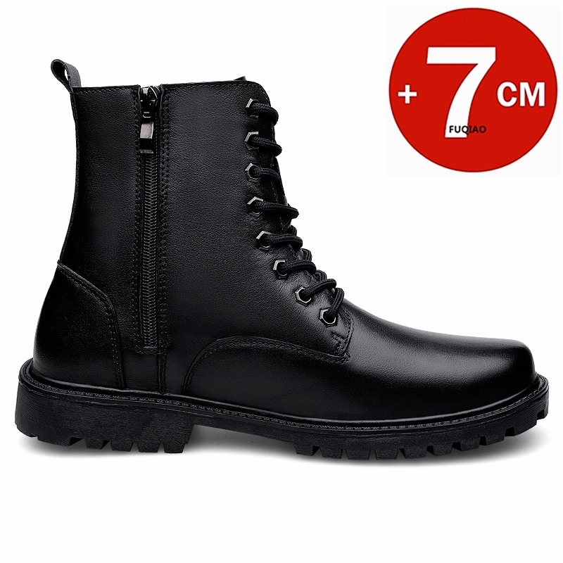 Men's Genuine Leather Elevator - Men'S Shoes Business Casual ulasan dan harga