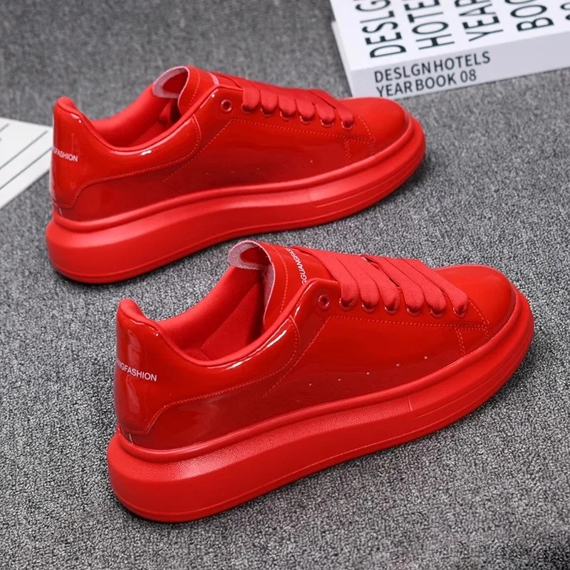 2025 Lacquered White Casual Sh - Men'S Shoes For Tennis ulasan dan harga