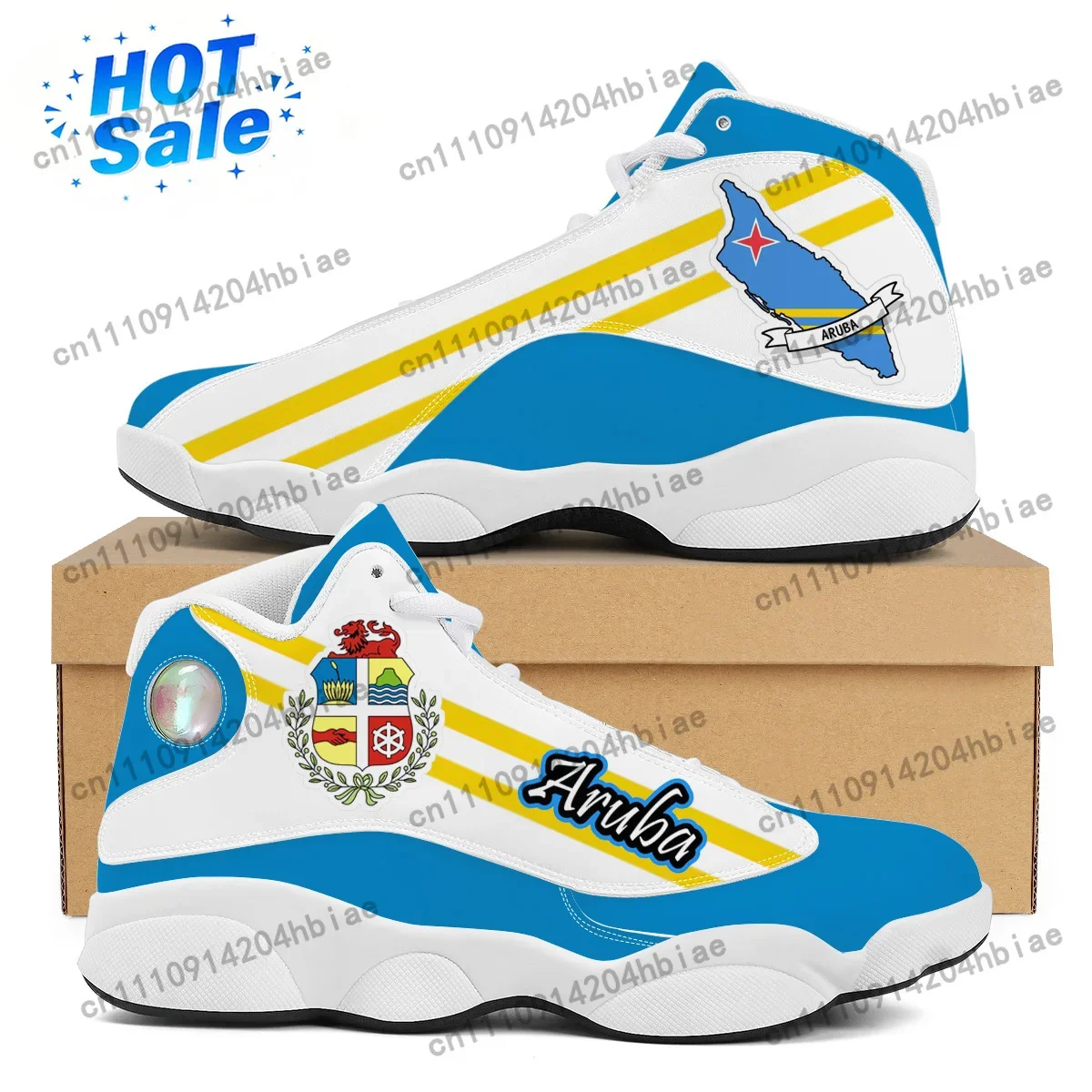 ARUBA Flag Print Custom Cool M - Men'S Shoes For Tennis ulasan dan harga