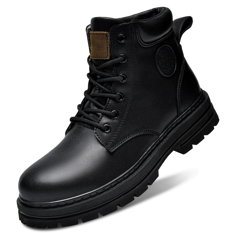 Big Size 49 50 Winter Black Le - Men'S Shoes Timberland ulasan dan harga