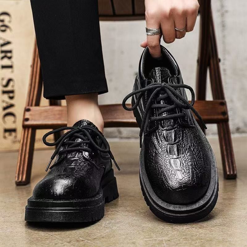 Men's British Style Loafers He - Men'S Shoes Business Casual ulasan dan harga