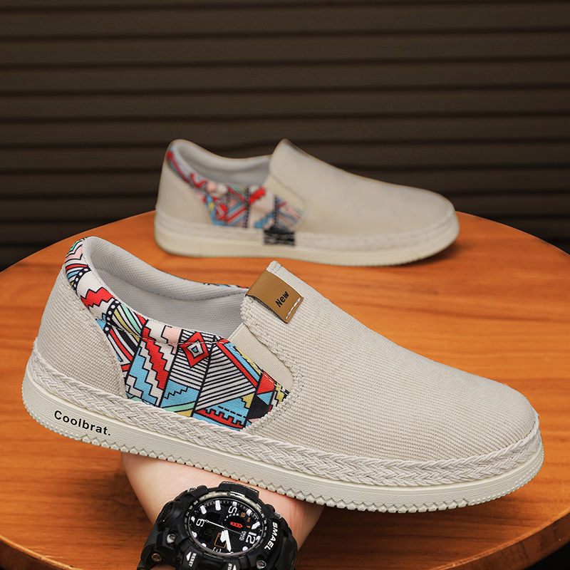 Portable men casual cloth shoe - Men'S Shoes Business Casual ulasan dan harga