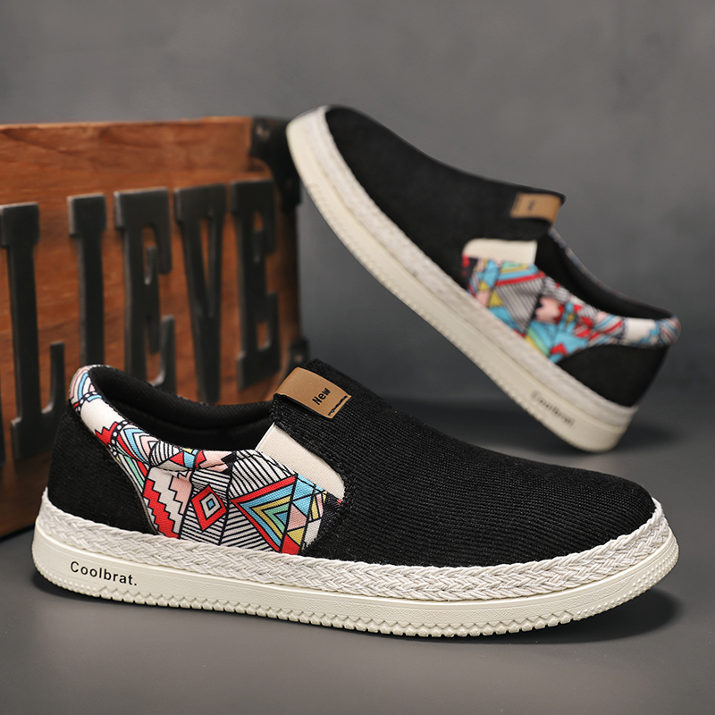 Portable men casual cloth shoe - Men'S Shoes Business Casual ulasan dan harga