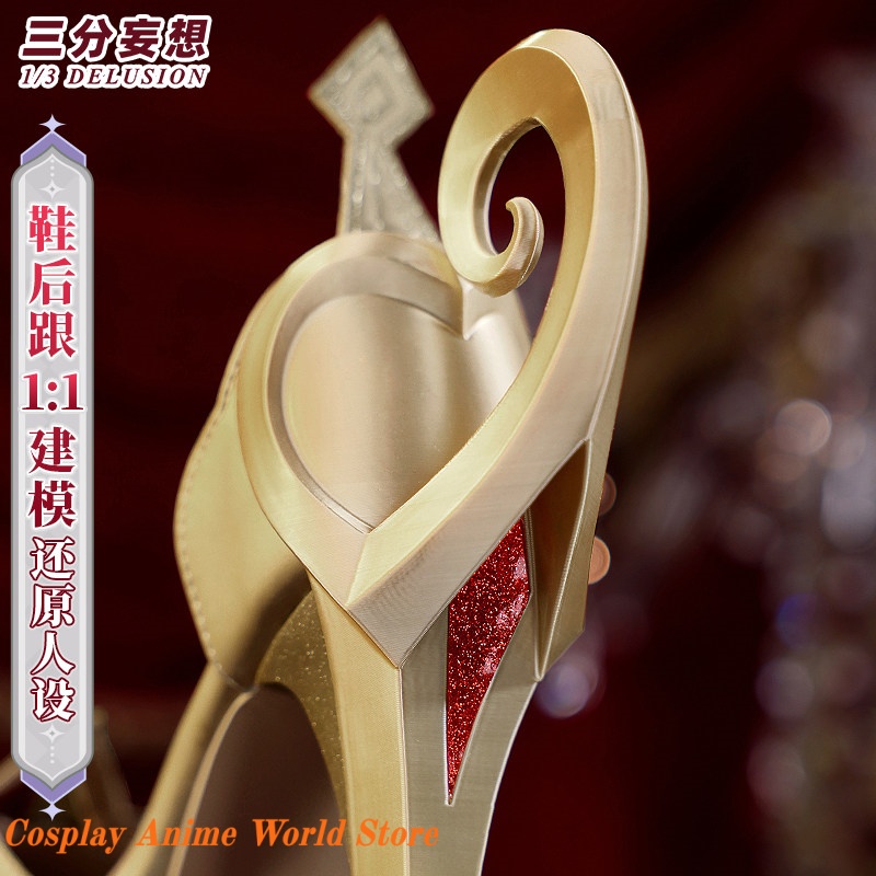 In stock mIHOYO Genshin Impact - Shoes Heels Men ulasan dan harga