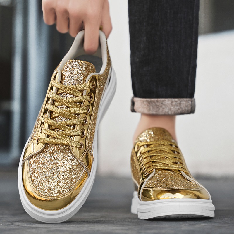 Gold Men's Sneakers 2025 New L - Men'S Shoes Size 43 In Us ulasan dan harga
