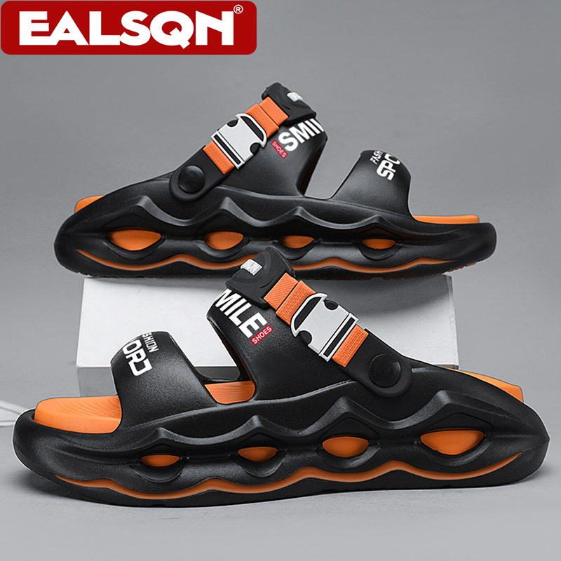 Summer New Men's Slippers Thic - Sandal Sport Outdoor ulasan dan harga