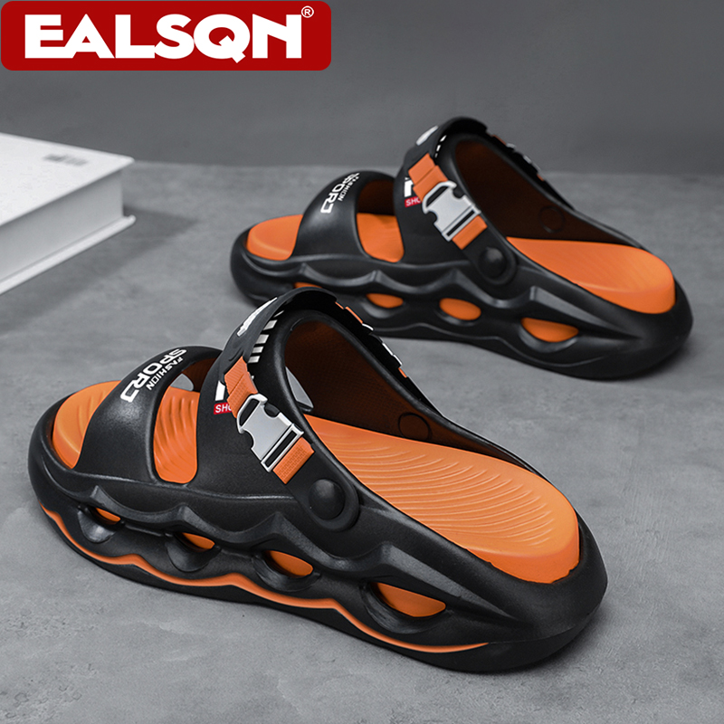 Summer New Men's Slippers Thic - Sandal Sport Outdoor ulasan dan harga