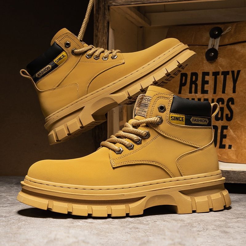 Vintage Men Platform Ankle Boo - Men'S Shoes Timberland ulasan dan harga