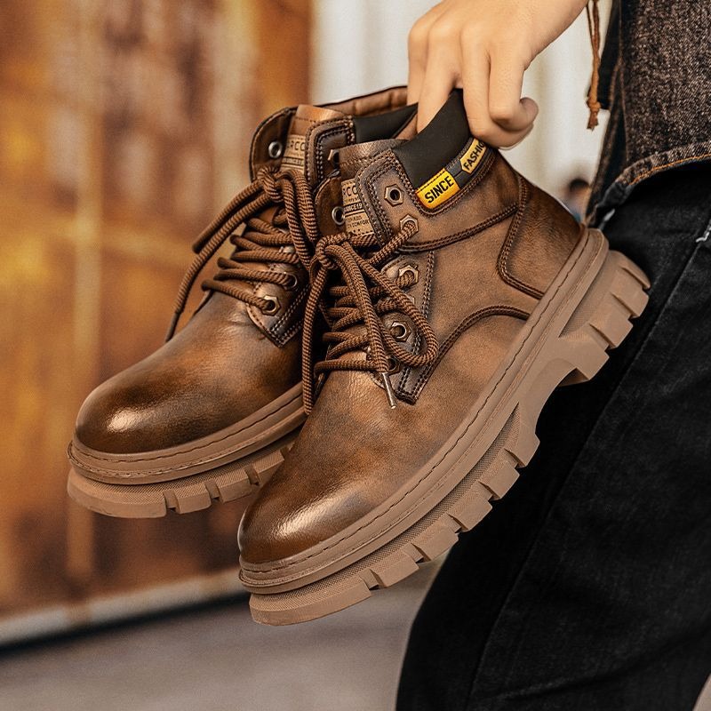Vintage Men Platform Ankle Boo - Men'S Shoes Timberland ulasan dan harga