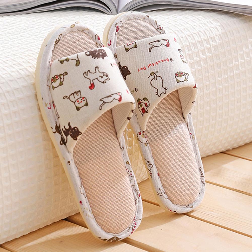 Women Flax Slippers Home Slipp - Men Shoes On Sale ulasan dan harga