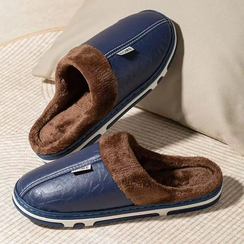 Men's Big Size Winter Slippers - Men'S Shoes Temu ulasan dan harga