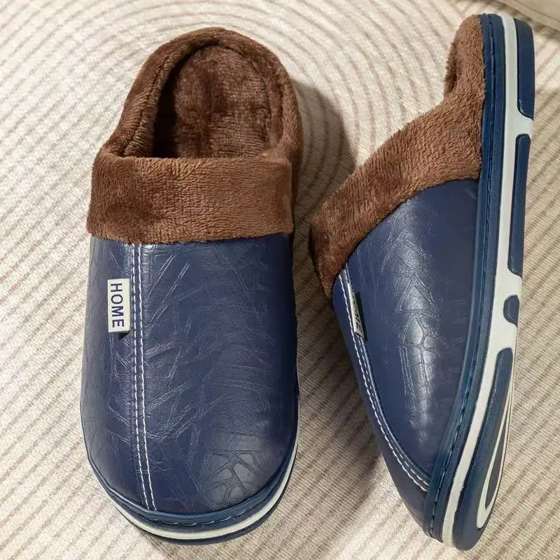 Men's Big Size Winter Slippers - Men'S Shoes Temu ulasan dan harga