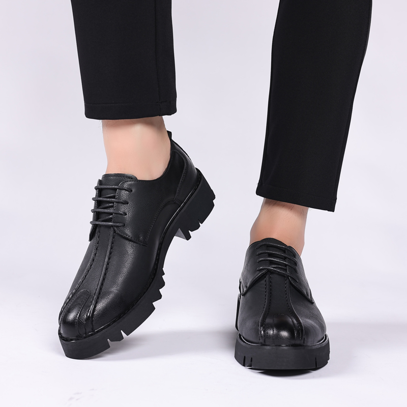 10cm height increasing cowhide - Men'S Shoes Business Casual ulasan dan harga