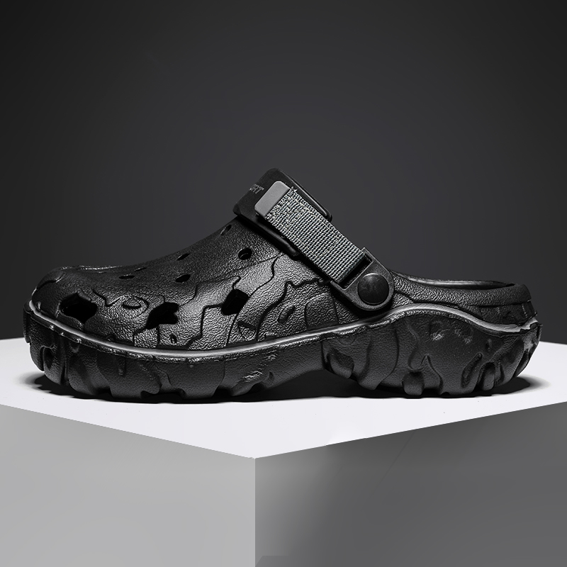 Men Sport Clogs Shoes Thick So - Sandal Sport Outdoor ulasan dan harga