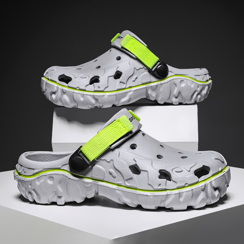 Men Sport Clogs Shoes Thick So - Sandal Sport Outdoor ulasan dan harga