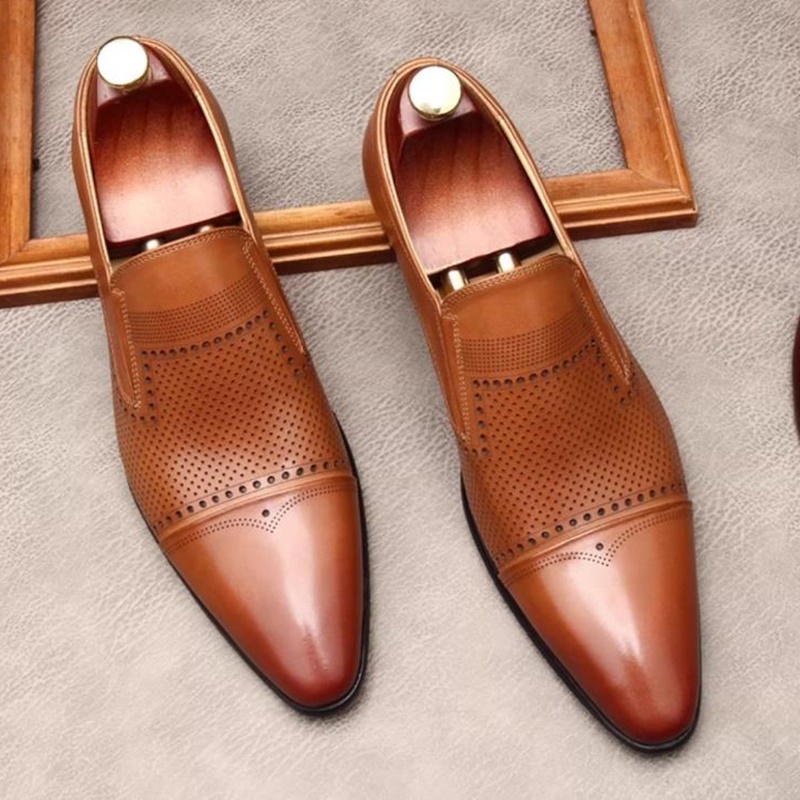 Business Formal Leather Shoes  - Men'S Shoes Size 43 In Us ulasan dan harga