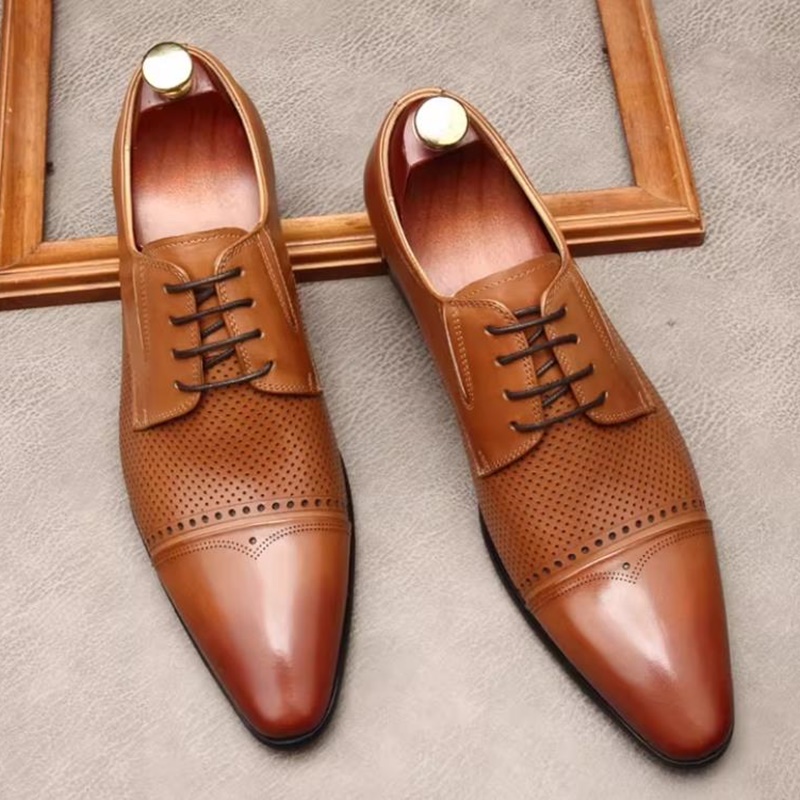 Business Formal Leather Shoes  - Men'S Shoes Size 43 In Us ulasan dan harga