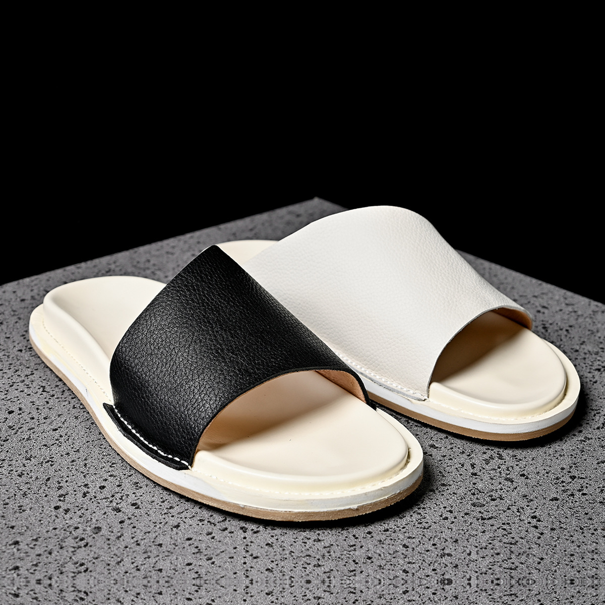 High Quality Soft Men Genuine  - Men'S Shoes Temu ulasan dan harga