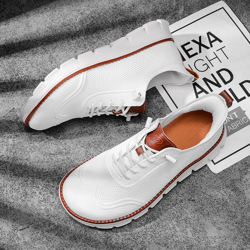 Stylish Men Wide Box Shoes Bar - Men'S Shoes Business Casual ulasan dan harga