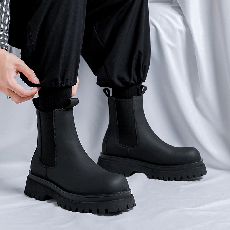 2026 Platform Black High Top B - Shoes Heels Men ulasan dan harga