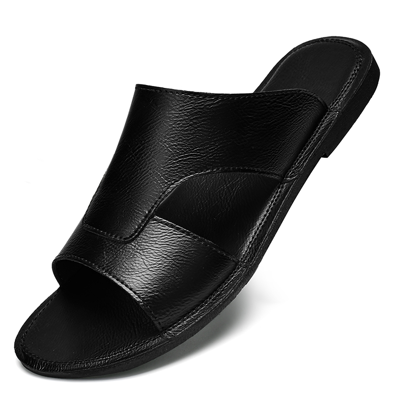 Men Black Brown Flat Heel PU O - Shoes Heels Men ulasan dan harga