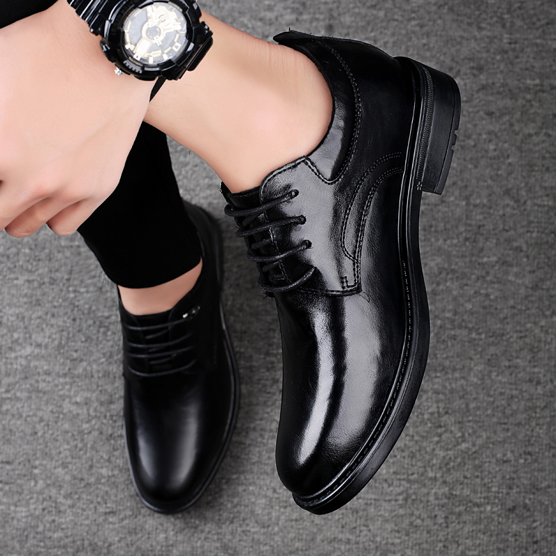 Leather Casual Elevator Shoes  - Men'S Shoes Temu ulasan dan harga
