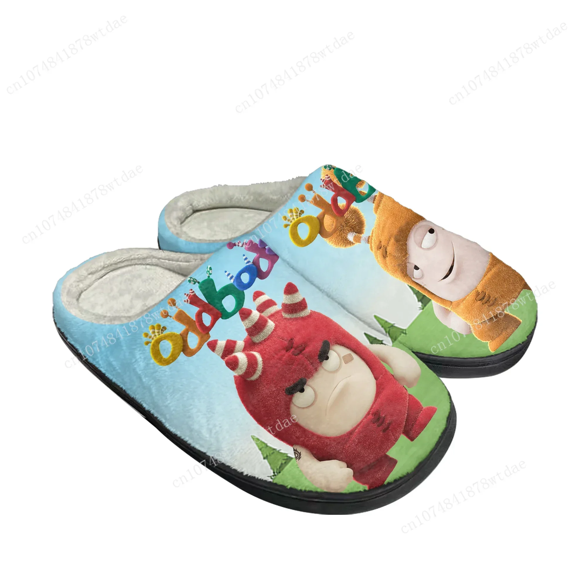 Oddbods Home Cotton Slippers M - Men Shoes Singapore ulasan dan harga