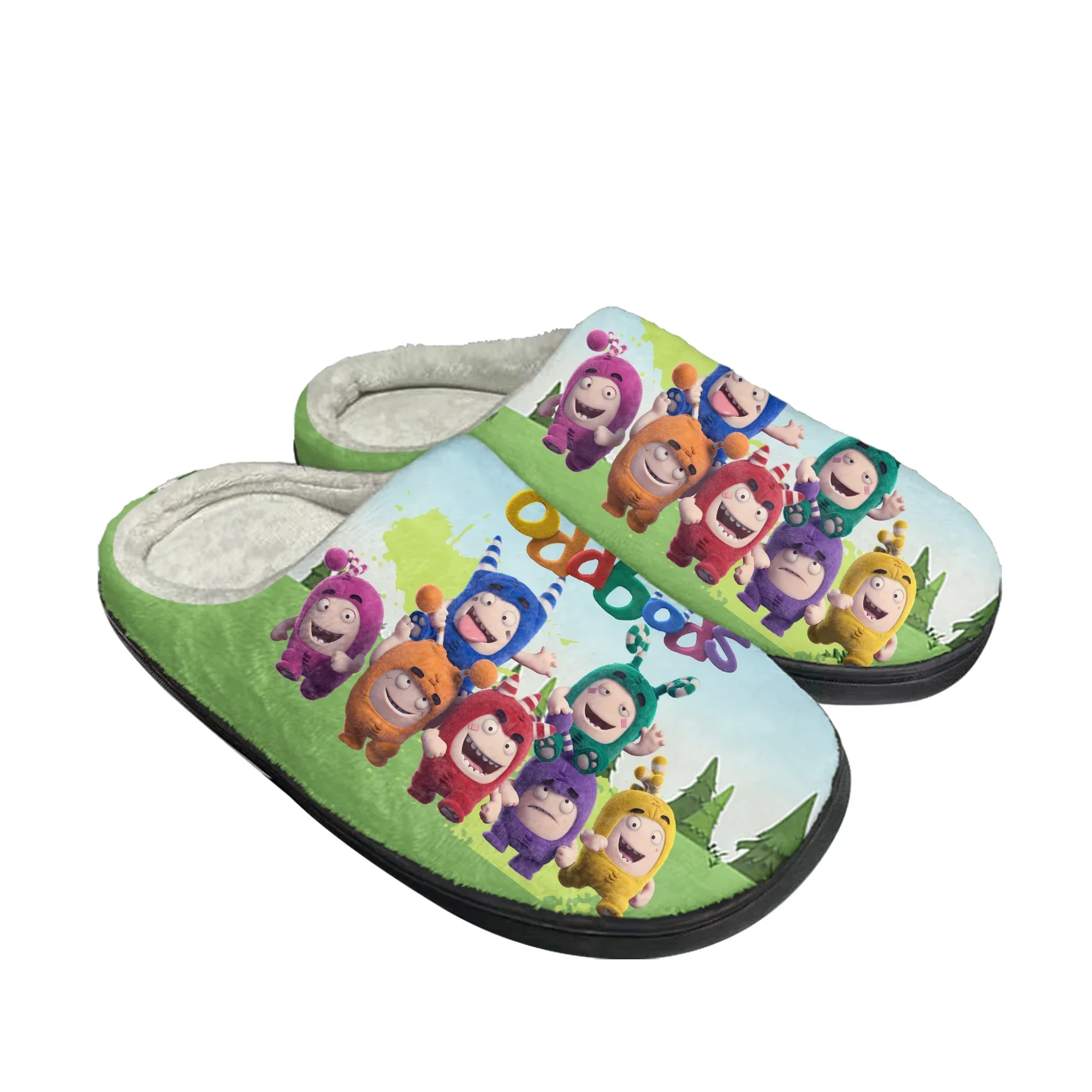 Oddbods Home Cotton Slippers M - Men Shoes Singapore ulasan dan harga